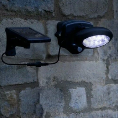 Image of Garden Mile® Motion Sensor Solar Security Lights Bright 66 LED with PIR 3 Modes Home Wireless Light Super Lamp for Garden, Driveway Stairs Outside Wall (PIR Spotlight)