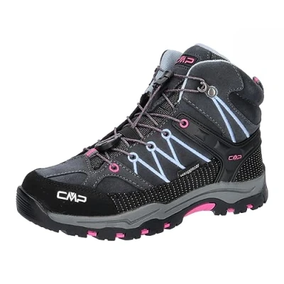 Image of CMP Kids Rigel Mid Trekking Shoes Wp, 36, Skyway Titanium, 4 UK