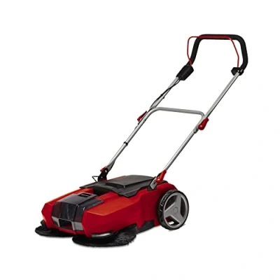 Image of Einhell Power X Change 18V Cordless Electric Push Sweeper 610mm Width Broom, 20L Dirt Tank, Adjustable Handle TE SW 18/610 Li Debris And Leaf (Battery Not Included)