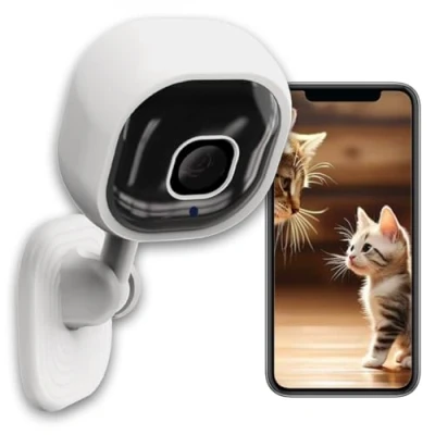 Image of EatPitaya WIFI Cameras for Home Security Indoor/Outdoor 1080p Pet Camera Pan/Tilt Wi Fi Wireless Smart HD Canerawith Motion Tracking Baby &amp; Pet, Night Vision 2 Way Audio