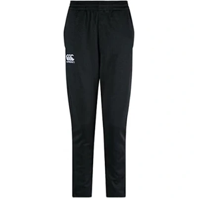 Image of Canterbury Kid&#039;s Stretch Tapered Poly Knit Pants, Black, Age 12 (L)