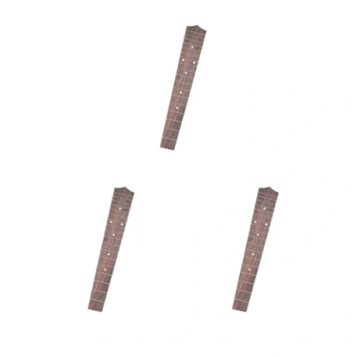 Image of 3 set Rosewood 18 Frets Ukulele Fretboard Fingerboard for 26In