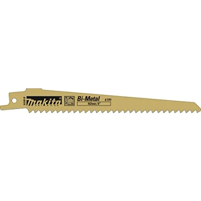 Image of Makita Bi Metal Reciprocating Saw Blade 130/6,4z 05175
