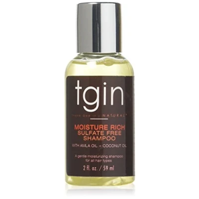 Image of Tgin Moisture Rich Sulfate Free Shampoo For Natural Hair Dry HairCurly