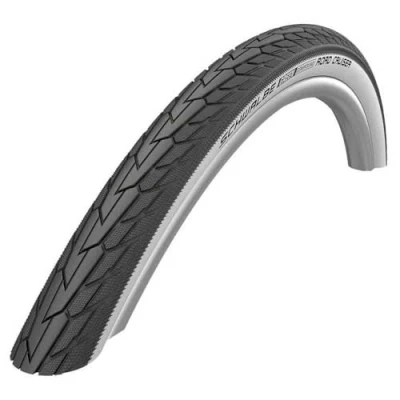 Image of Schwalbe Road Cruiser 20 x 1.75 Inch White Wall Active Wire Bead Tyre with K Guard