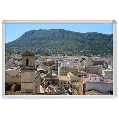 Image of Denia Spain Costa Blanca Jumbo Fridge Magnet ID207