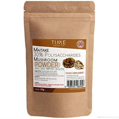 Image of Maitake Mushroom Extract 100g Powder 30% Polysaccharides Alcohol &amp; Hot Water Extracted Zero Additives (100g Pouch)