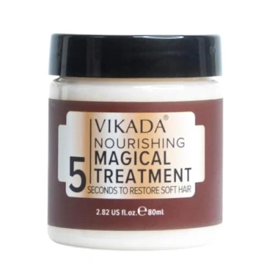 Image of Vikada Nourishing Magical Treatment, Hair Repair Cream 5 Seconds to Restore Soft Hair, Treatment Mask, Deep Conditioner Mask for Dry Damaged (1pcs)