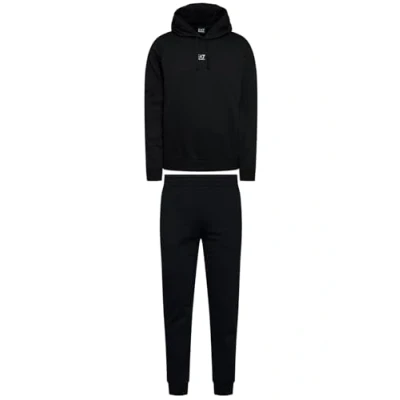 Image of EA7 Train Core ID Hooded Tracksuit Men S