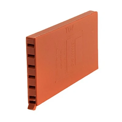 Image of 10 x Terracotta Brick Weep Vents/Ventilation for Cavity Walls Retaining Garden Wall
