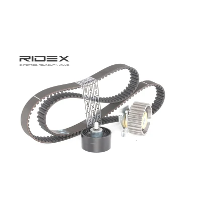 Image of 60607965, 60814462 Timing belt kit SKF VKMA 02181 163 with rounded tooth profile ALFA ROMEO: 156 Saloon, 145