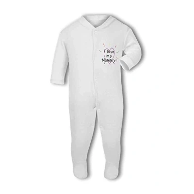 Image of I Love My Mummy! Heart Baby Grow Suit