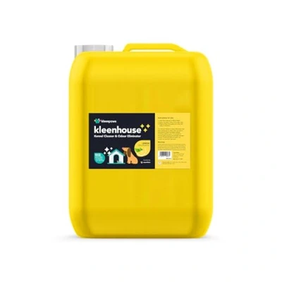 Image of Glimmermann Products Kennel Cleaner and Odour Eliminator Pet Disinfectant Urine Deodoriser Lemon 20L