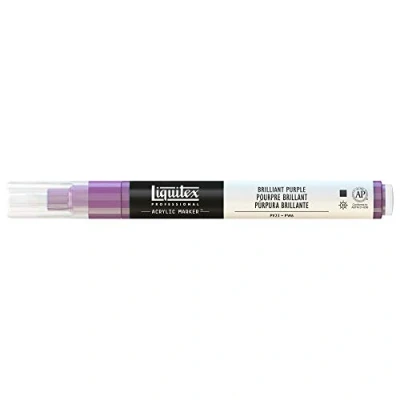 Image of Liquitex 2 4 mm Fine Nib Paint Marker Brilliant Purple