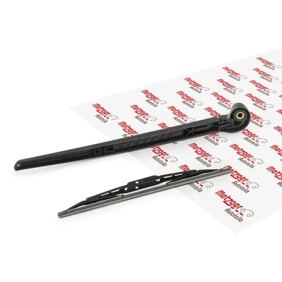Image of 4F9955205, 4L0955407, 4L09554071P9, 4L0955425 wiper Arm METZGER 2190206 Rear with integrated blade, cap AUDI: Q7