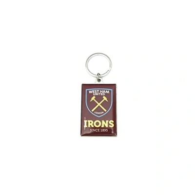 Image of West Ham United FC Deluxe Keyring Official Merchandise