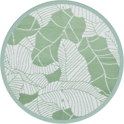 Image of vidaXL Outdoor Carpet Garden Rug UV Resistant Polypropylene 200cm Picnic Mat, Reversible, Easy Clean, Portable, Green Patio Decor