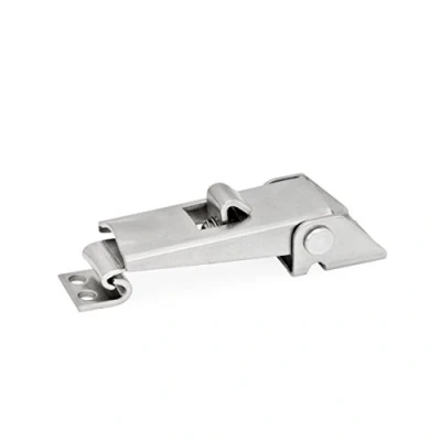 Image of Ganter Normelemente Tension Latches GN 831 100 S NI 1 with Safety Stainless Steel Pack of