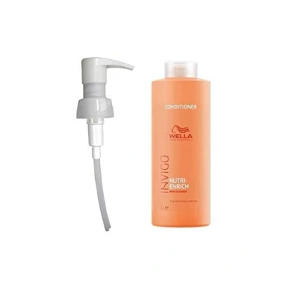 Image of Wella Invigo Nutri Enrich Conditioner 1000ml Pack + Pump