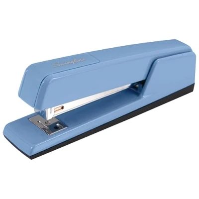 Image of Swingline Stapler, 30 Sheet Capacity, 747 Classic Jam Free, Metal, Sky Blue (74708)