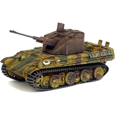Image of solido Flakpanzer 341 Coelian Germany 1945 Car Collectible, 7200510, Green/Brown