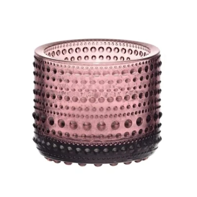 Image of iittala Kastehelmi Tea Light Holder 6.4 cm Purple