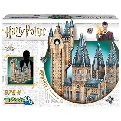 Image of Wrebbit3D Harry Potter: Hogwarts Astronomy Tower (875pc) 3D Puzzle Ages 14+