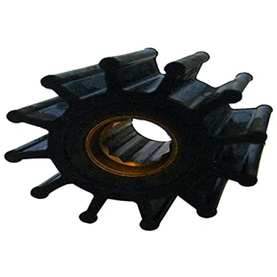 Image of Jabsco 1210 0001 P, Neoprene, Drive Type 7, 12 Blade, 2 1/4 Diameter, 1 Width, 5/8 Shaft, Brass Insert