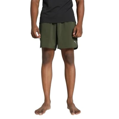 Image of Puma Studio Foundation Short Sports shorts, Men&#039;s, Size: XL, Dark olive