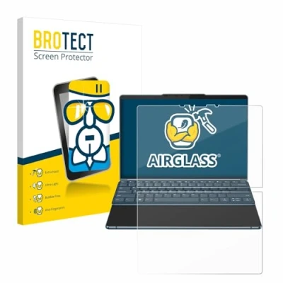 Image of brotect Glass Screen Protector Film compatible with Lenovo Yoga Book 9i Gen 8 Foil 9H Protection [Scratch Resistant, High Clarity]