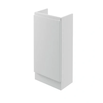 Image of Iflo Trapini Floor Standing Vanity Unit 1 Door Light Grey 400mm X 820mm 250mm 719443
