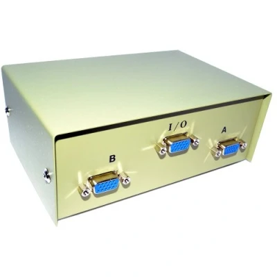 Image of kenable SVGA Monitor Switch Switchbox 2 Way 1 x 15pin VGA to 15 pin