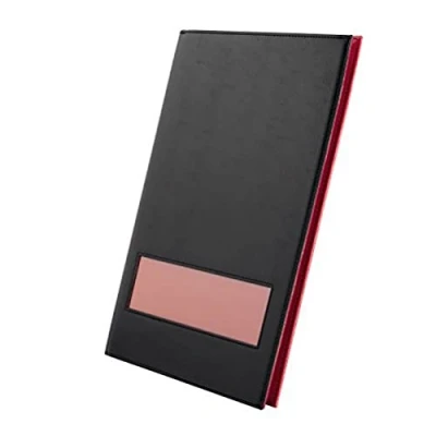 Image of Rexel A4 4400462 Prostyle Onview display book, 20 pockets, black/garnet