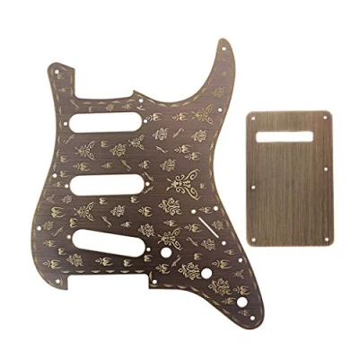 Image of Alnicov 62 Pickguard 11 Hole SSS Guitar Pick Guard for Fender Standard Strat Replacement
