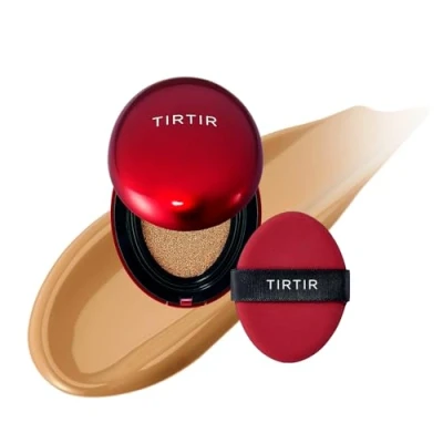 Image of [*Mini Size*] TIRTIR Mask Fit Red Cushion Foundation Japan&#039;s No.1 Choice for Glass skin, Long Lasting, Lightweight, Buildable Coverage, Semi Matte (31N French Beige, 4.5g (Pack of 1))