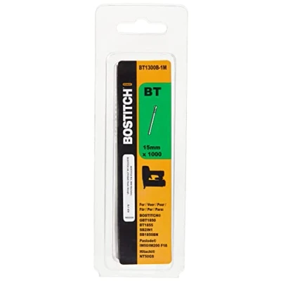 Image of Bostitch Bt1300 15 1m Brown Brad Nail 15mm (Pack of 1)