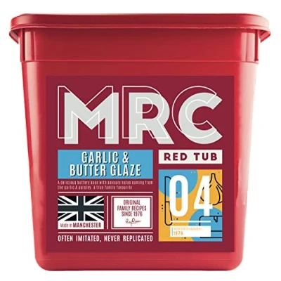 Image of MRC Garlic Butter Glaze 2.5kg Powder Marinade for Roast Beef, Steal, Chicken, Pawns &amp; Seafood Base with Parsley Seasoning