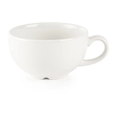 Image of Churchill Super Vitrified P882 Plain Ware Cappuccino Cup, White (Pack of 24)