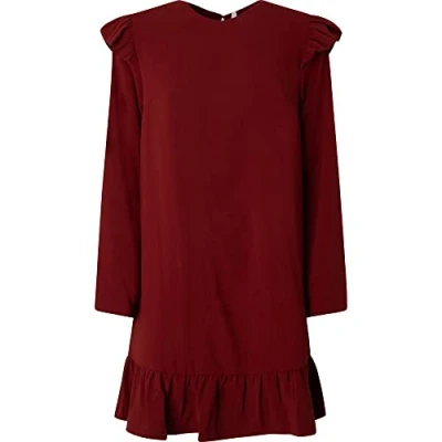Image of Pepe Jeans Women&#039;s Dorothy Dress, 286BURNT RED, XS