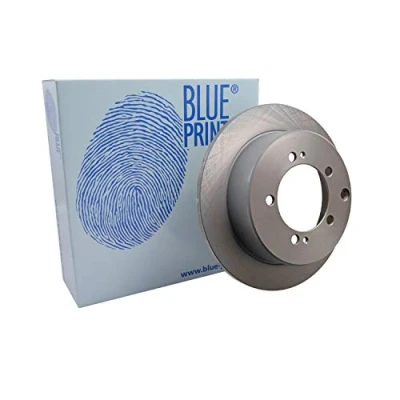 Image of 00MB895200, 00MB928716, 0KMB895200, KMB895200, MB895200 Brake disc BLUE PRINT ADC44396 Rear Axle 262mm 10mm 5 Hole 114mm solid Coated
