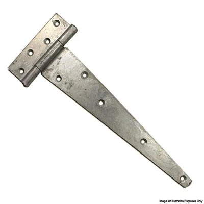 Image of Pack of 2 Perry™ 350mm 14&quot; Strong Tee Hinges Galvanised