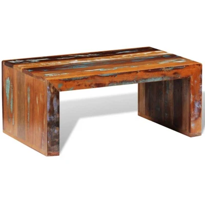 Image of vidaXL Coffee Table Reclaimed Wood