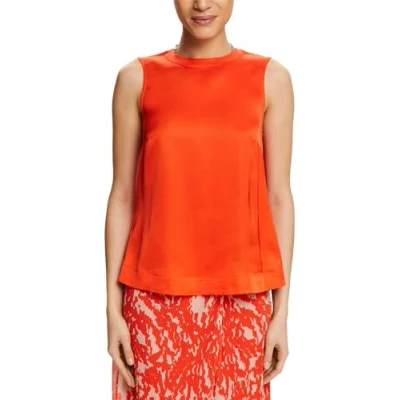 Image of Esprit Top, Women&#039;s, Size: 10, Bright orange