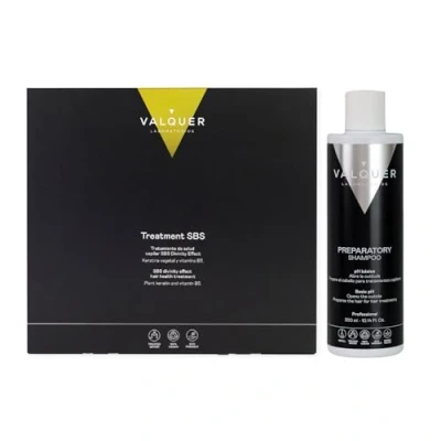 Image of Valquer Professional Hair Treatment (sbs) + Shampoo: Damaged Hair, Anti frizz, Regenerator, Health. Extra deep hydration
