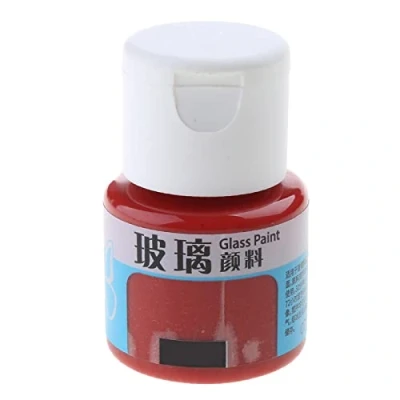 Image of NYCEMAKEUP Glass Paint Transparent Colour Glossy and Brilliant DIY Craft for Stained