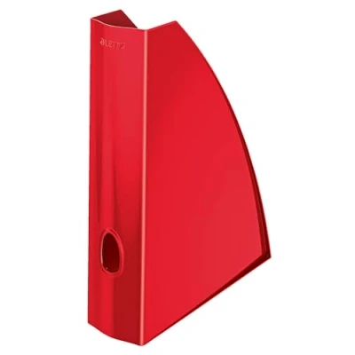 Image of Leitz Magazine File, A4, Wow Range, Metallic Red, 52771026