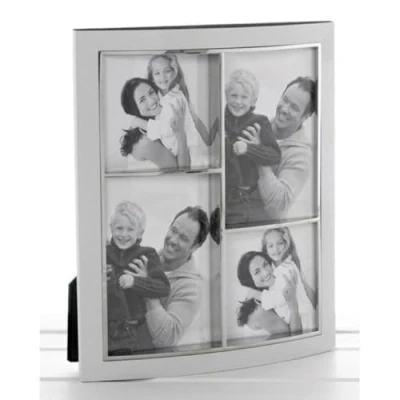 Image of Shudehill Giftware White Curved Edge Multi Frame