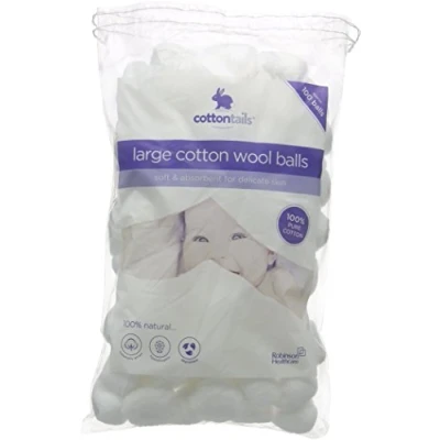Image of Cottontails Large Cotton Wool Balls Pack of 100