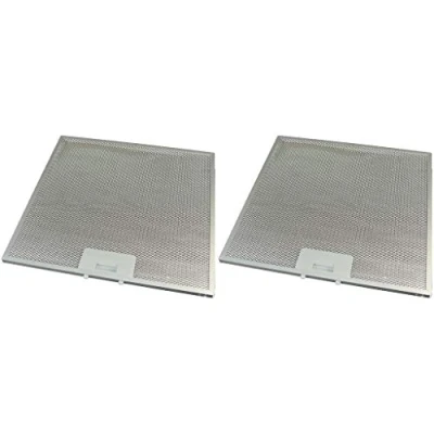 Image of Ufixt 2 x Cooker Hood Metal Mesh Grease Filter for Kitchen Extractor Fan Vent 320mm