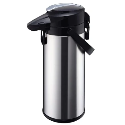Image of Elia International Lever Type Airpot Dispenser, Stainless_Steel, Stainless Steel, 2.2 L